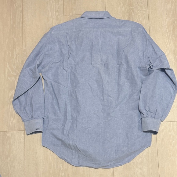 3/$10 Huntington Blue Men's Casual Button-Down Shirt - Picture 7 of 7